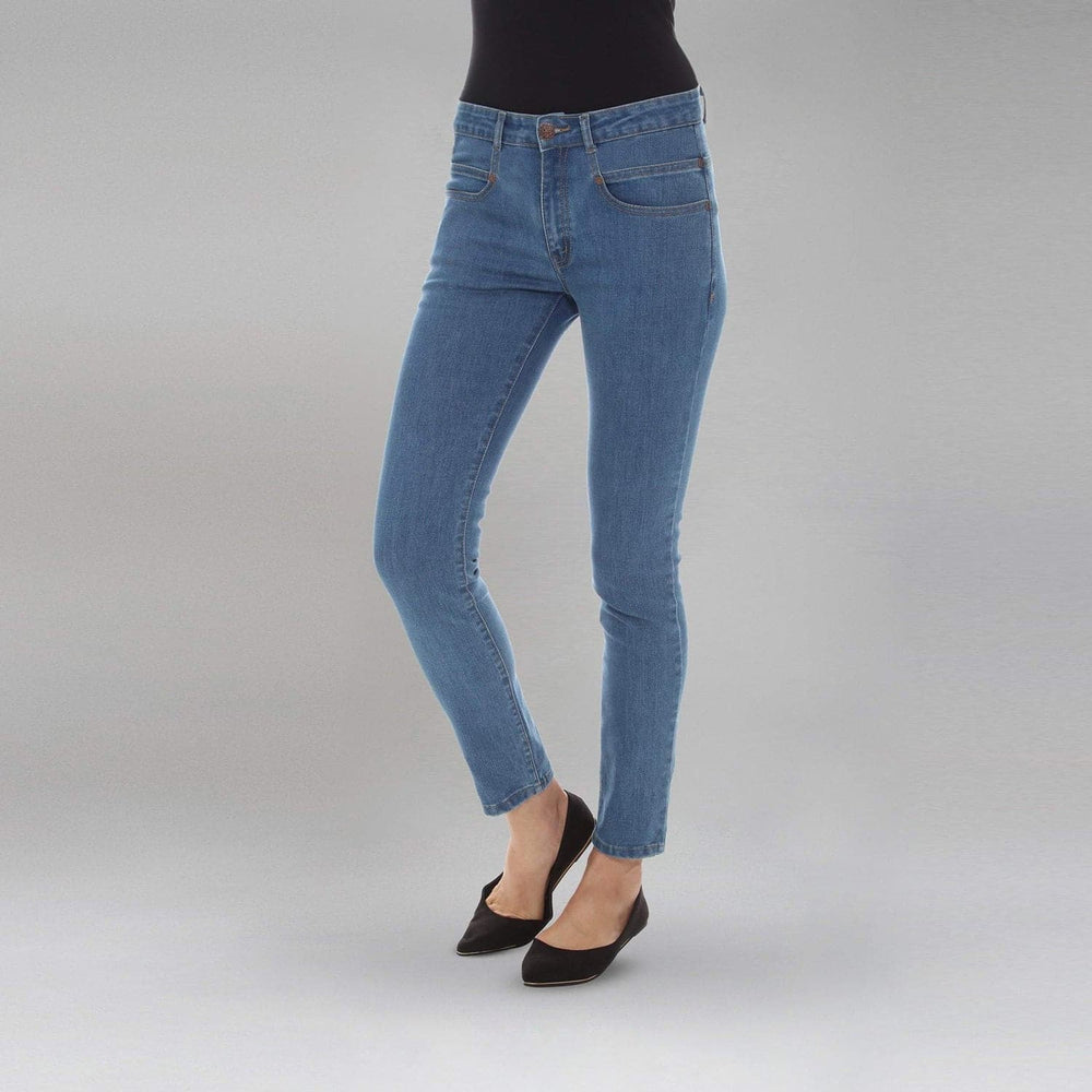 Radian - Women's Deep Pocket Skinny Jeans - Light Blue