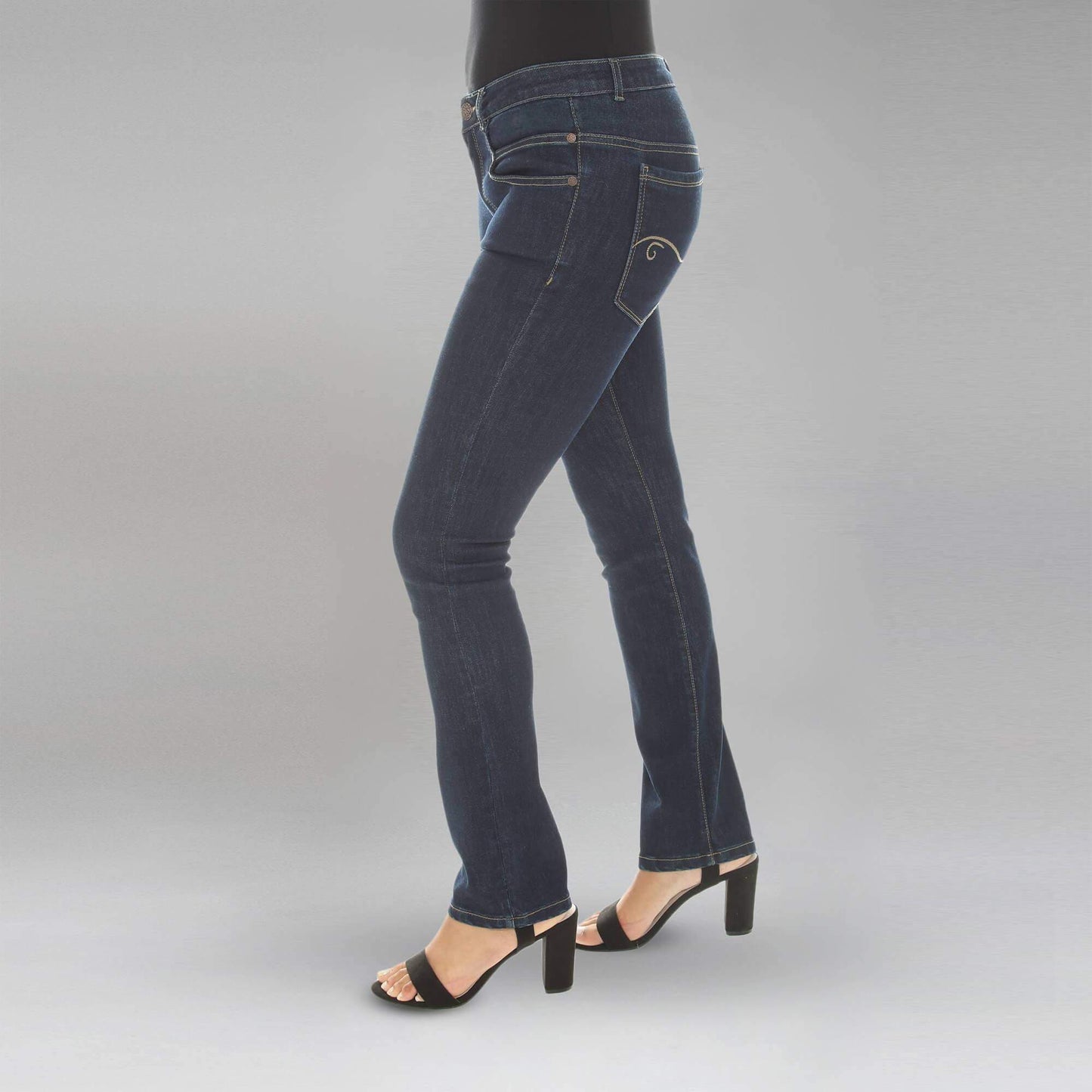 
                  
                    Radian - Women's Deep Pocket Straight Jeans - Indigo
                  
                
