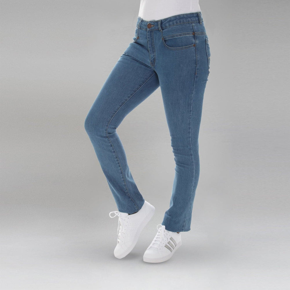
                  
                    Deep Pocket Straight Jeans - LightBlue
                  
                