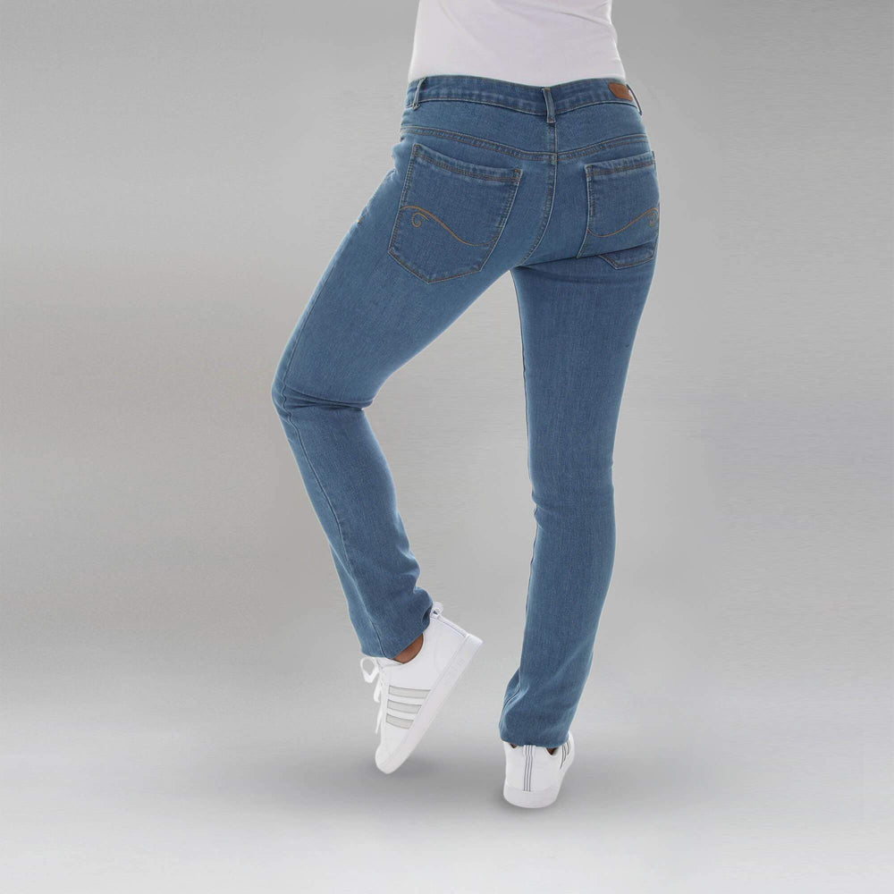 
                  
                    Deep Pocket Straight Jeans - LightBlue
                  
                