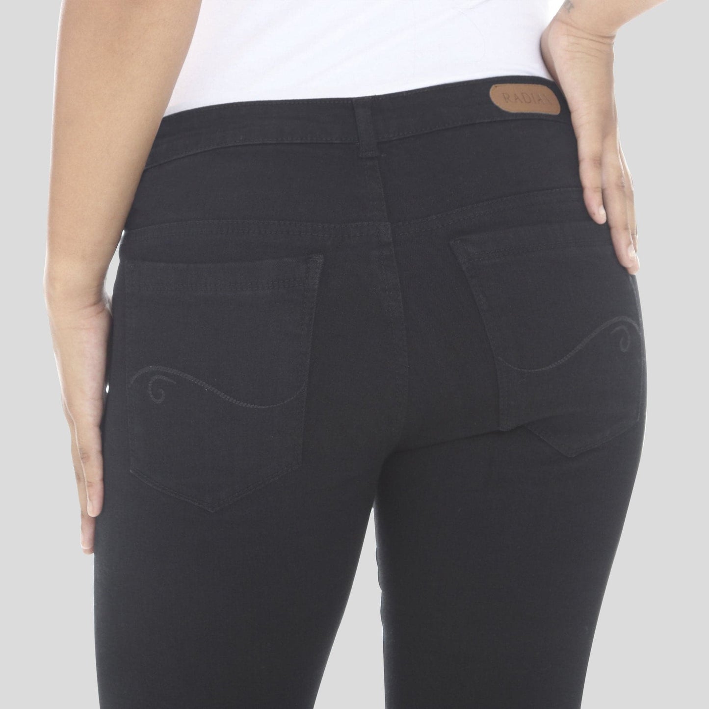 
                  
                    Pre-Loved Deep Pocket Straight Jeans - Black
                  
                