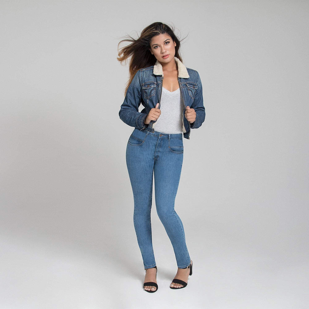
                  
                    Radian - Women's Deep Pocket Skinny Jeans - Light Blue
                  
                