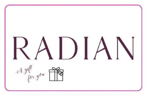 
                  
                    $100 Gift Card and Free Radian T-Shirt!
                  
                